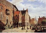 unknow artist European city landscape, street landsacpe, construction, frontstore, building and architecture.007 Germany oil painting reproduction